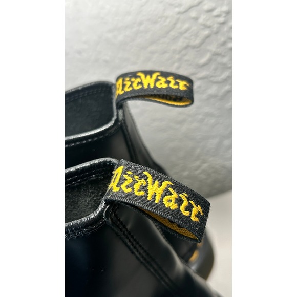 Dr Martens 1460 Bex Smooth Leather Lace Up Boots in Black Women's Size 7 - Picture 7 of 12